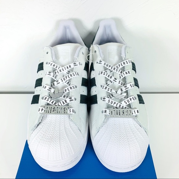 Adidas Superstar White Black Metallic Purple Jewel - Picture 5 of 9